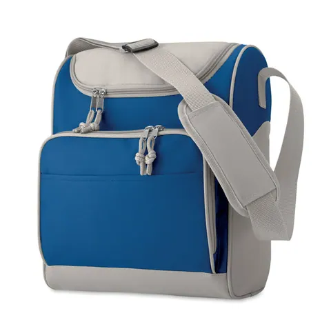 Geantă frigorifică ZIPPER — culoarea Albastru regal, față