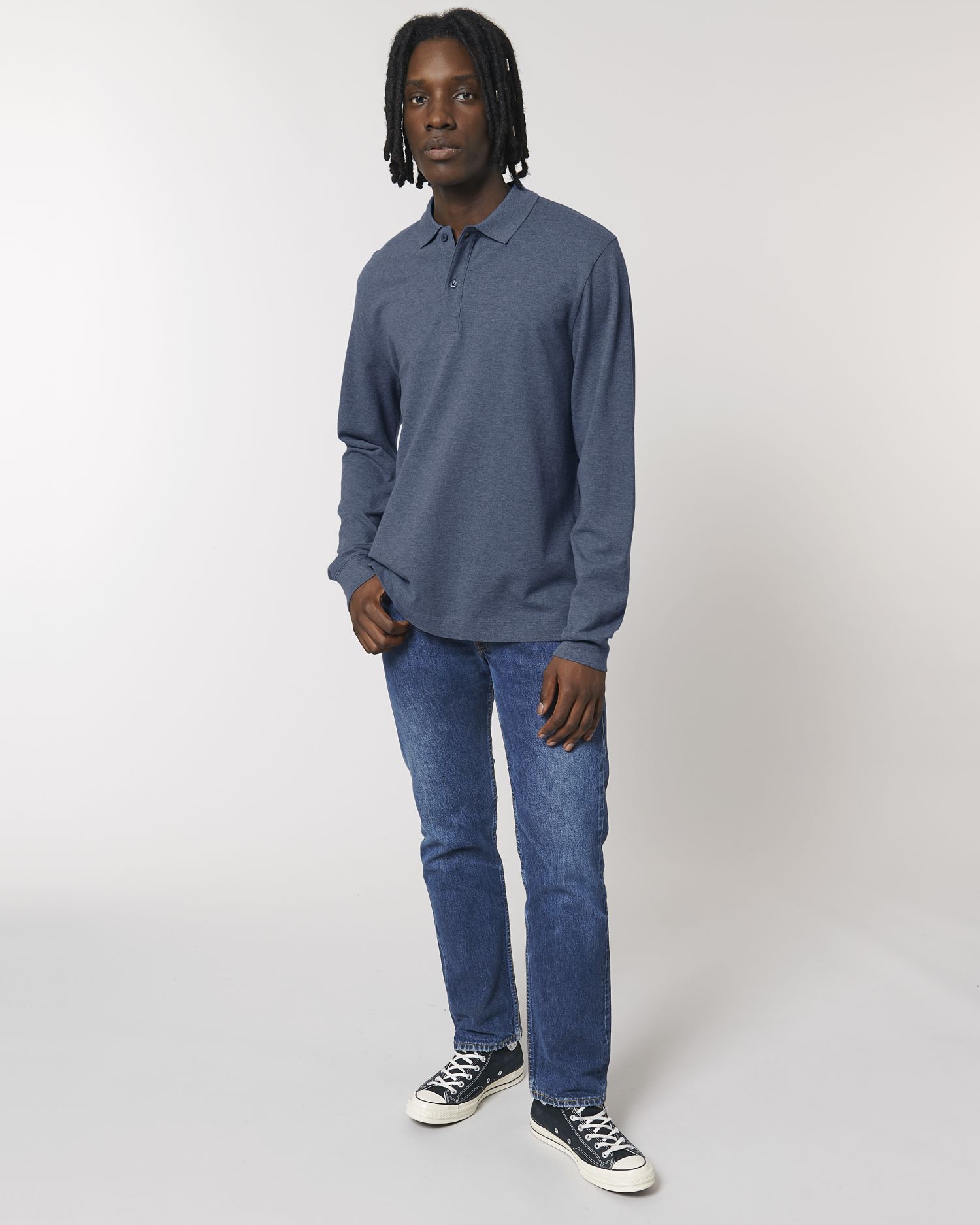 Dark Heather Blue C652