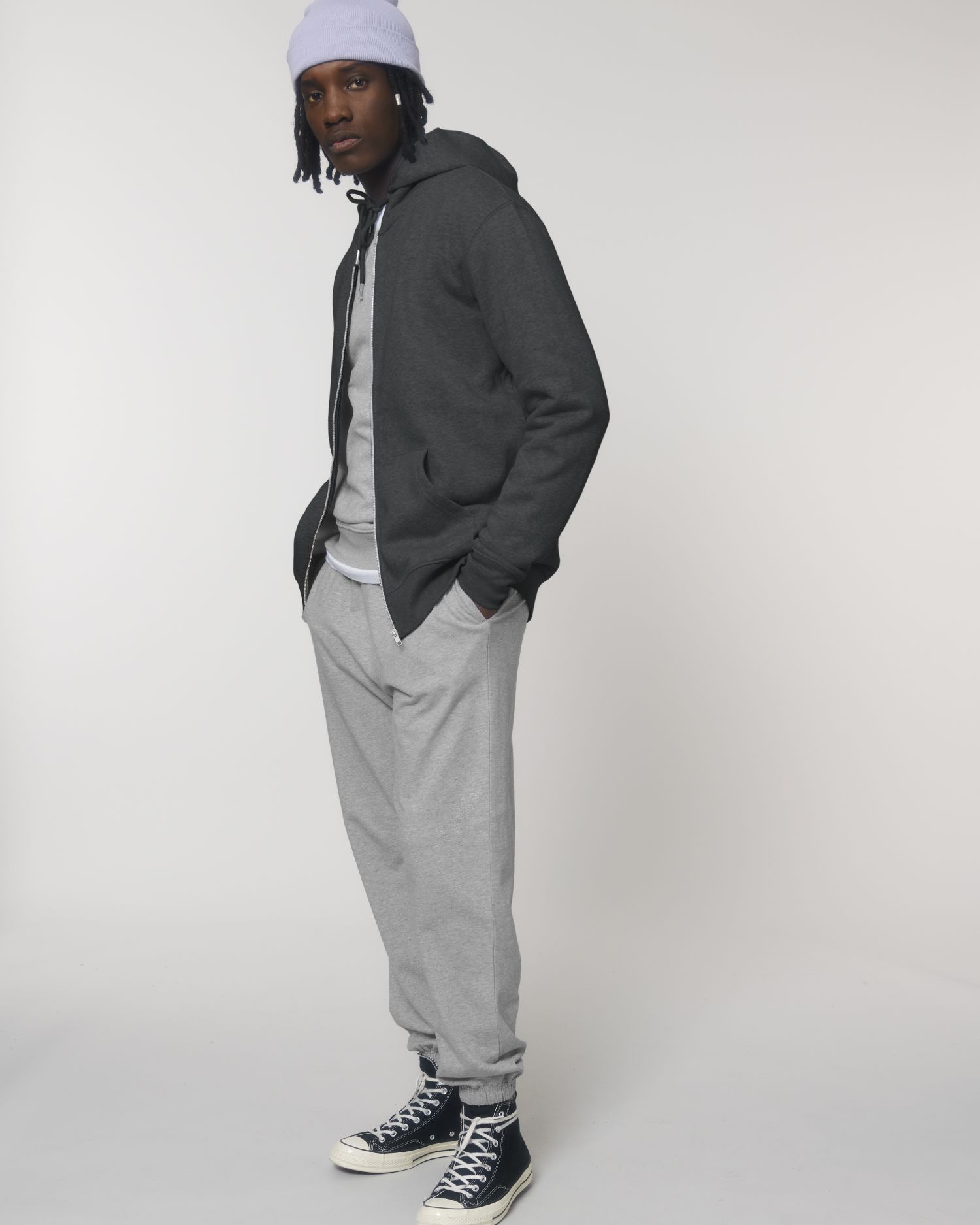 Dark Heather Grey C651