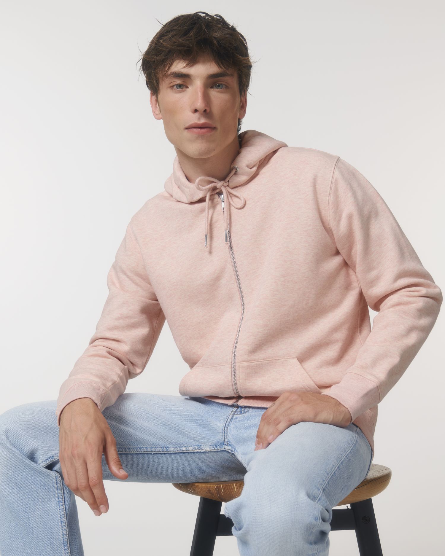 Cream Heather Pink C682